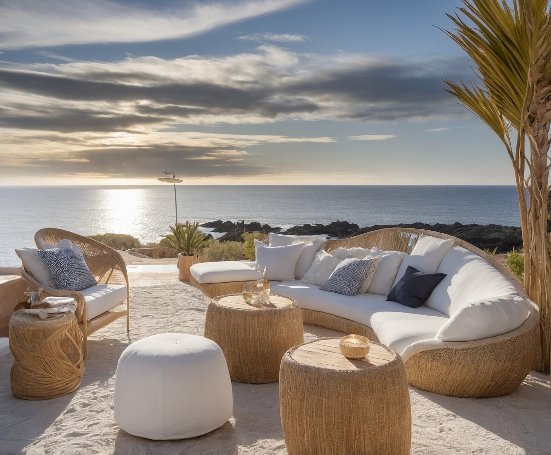 Vistas al mar Cantábrico en ambiente chill out